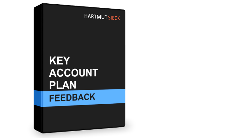 Key Account Plan Feedback