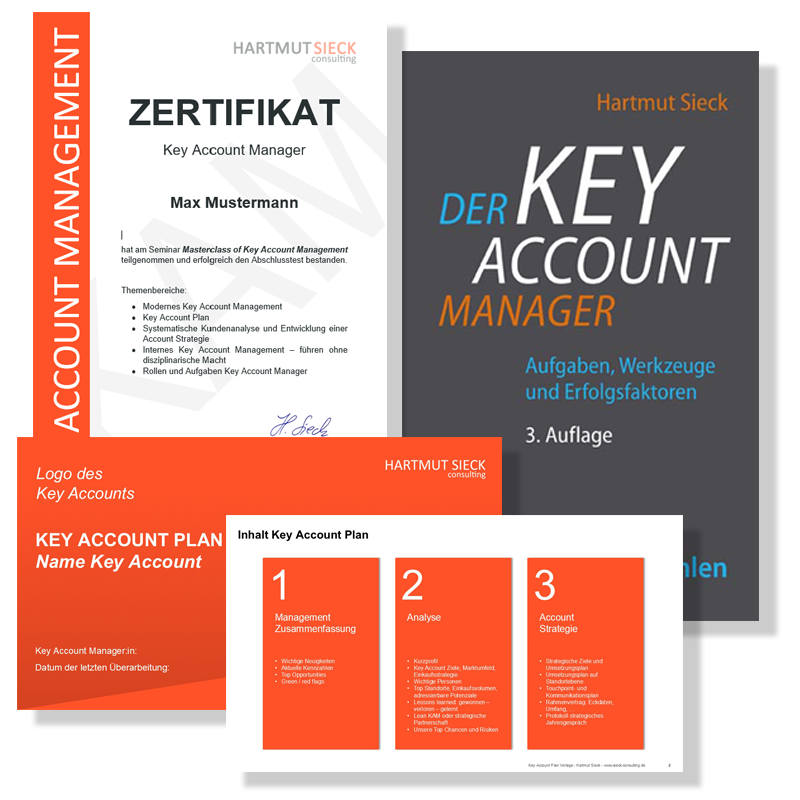 Masterclass of Key Account Management (Seminarunterlagen) | Hartmut Sieck